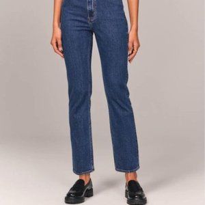 Abercrombie Ultra High Rise Ankle Jean